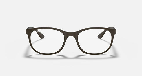 RAYBAN Unisex Eyeglasses RX7183-8063 Sand Brown 51-19-145